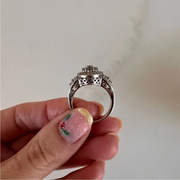 925 sterling silver & cz - Picture 5 of 8